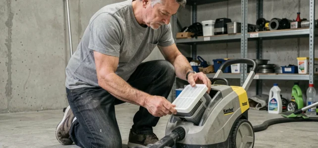 Astuces efficaces pour le nettoyage du filtre aspirateur Karcher WD4 chez vous Astuces efficaces pour le nettoyage du filtre aspirateur Karcher WD4 chez vous